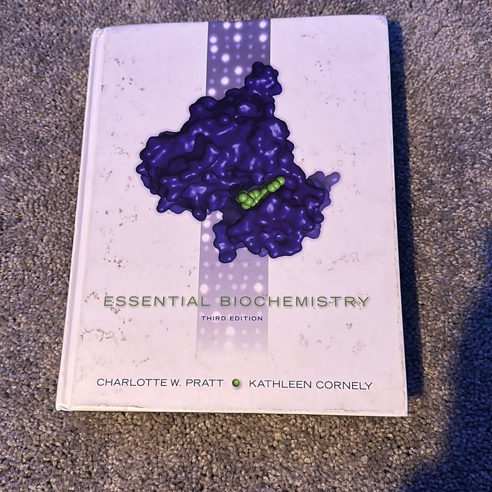 essential biochemistry third edition charlotte w pratt & Kathleen Cornely USED